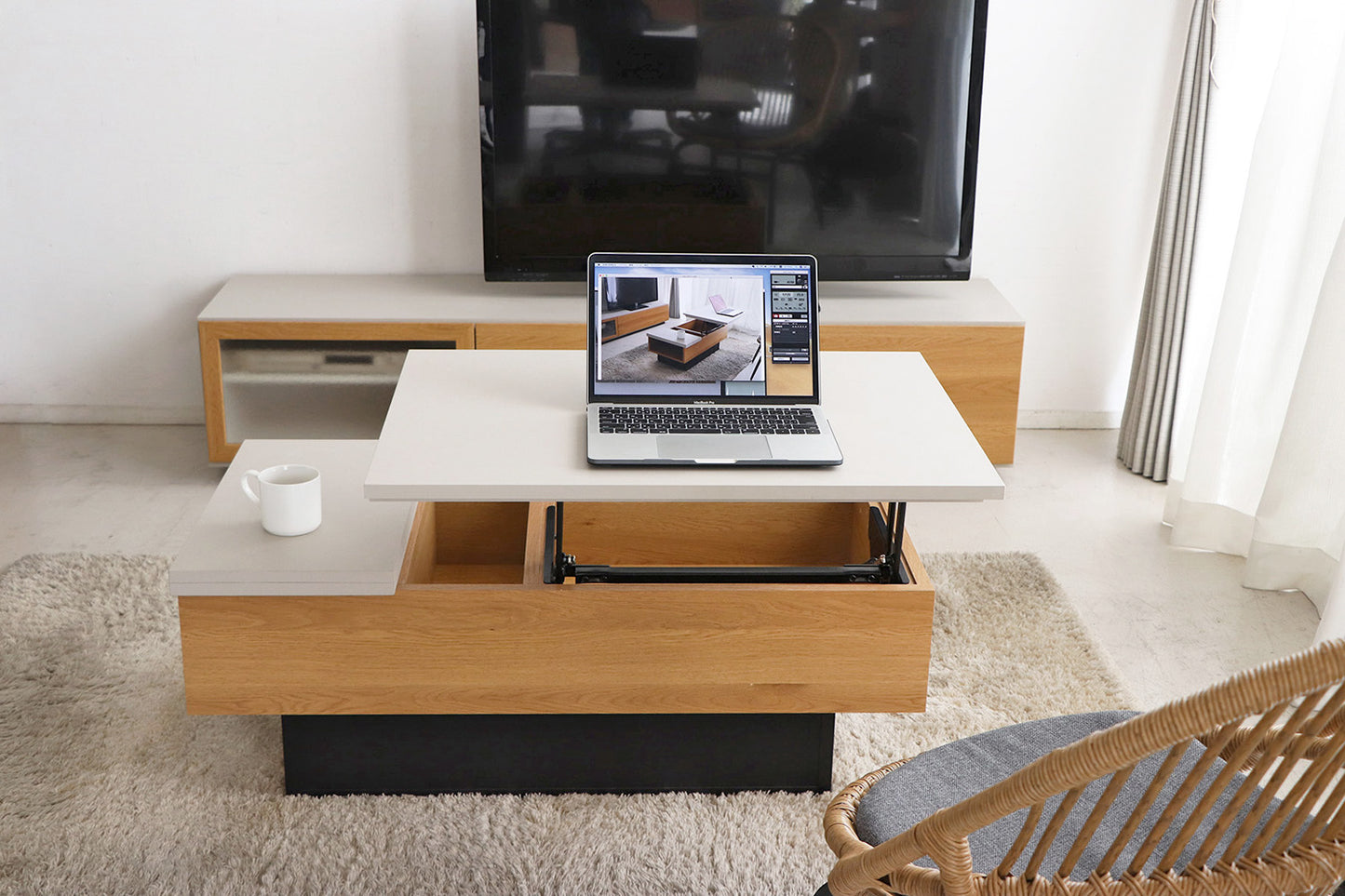 【送料無料】ストール リビングテーブル