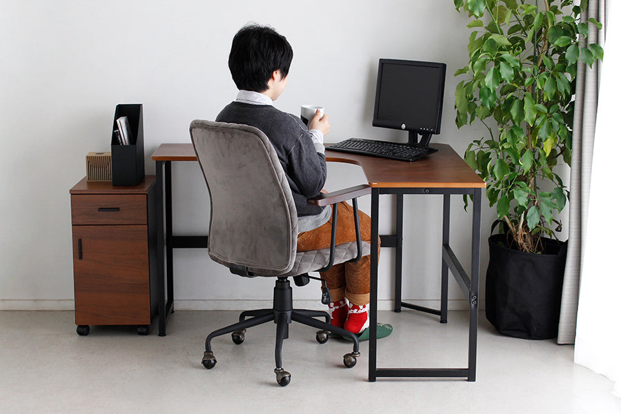 【送料無料】ラックス オフィスチェア GY GR