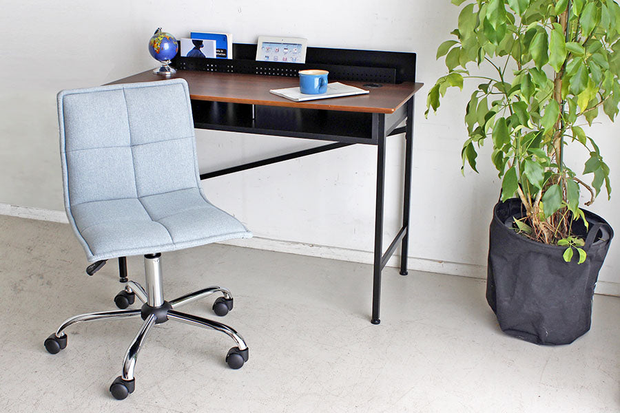 【送料無料】カーフ オフィスチェア BL GY