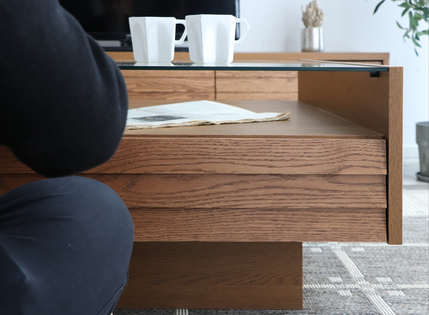 【送料無料】リガラ センターテーブル LBR