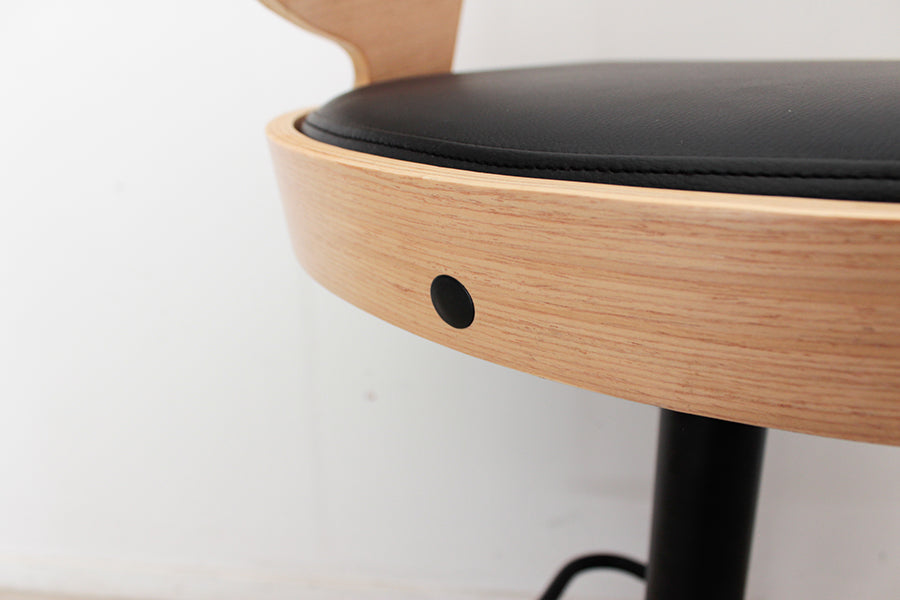 【送料無料】スリット バーチェア BR NA