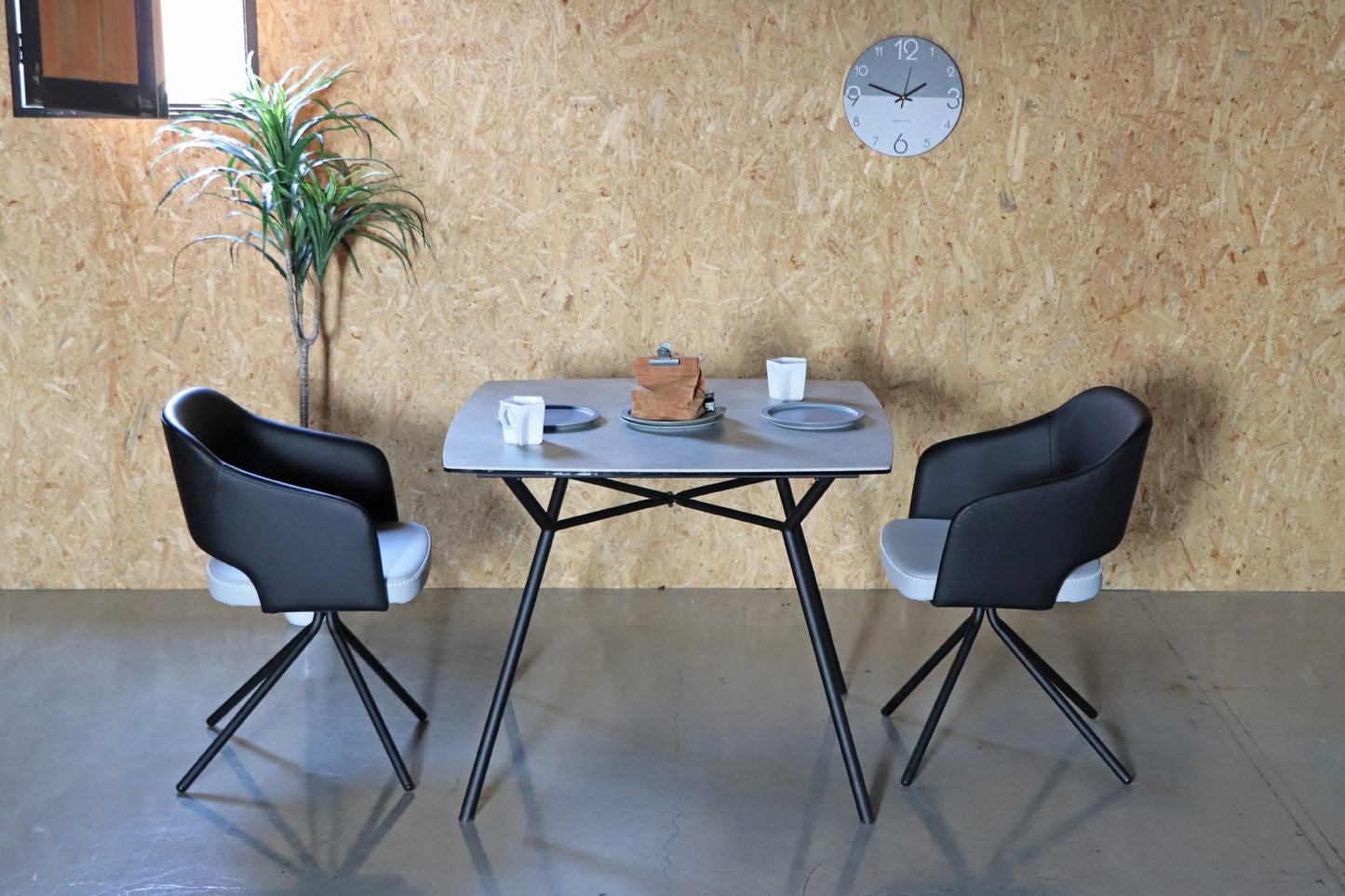 【送料無料】UP 325 MOND spin chair BR ラウンドチェア