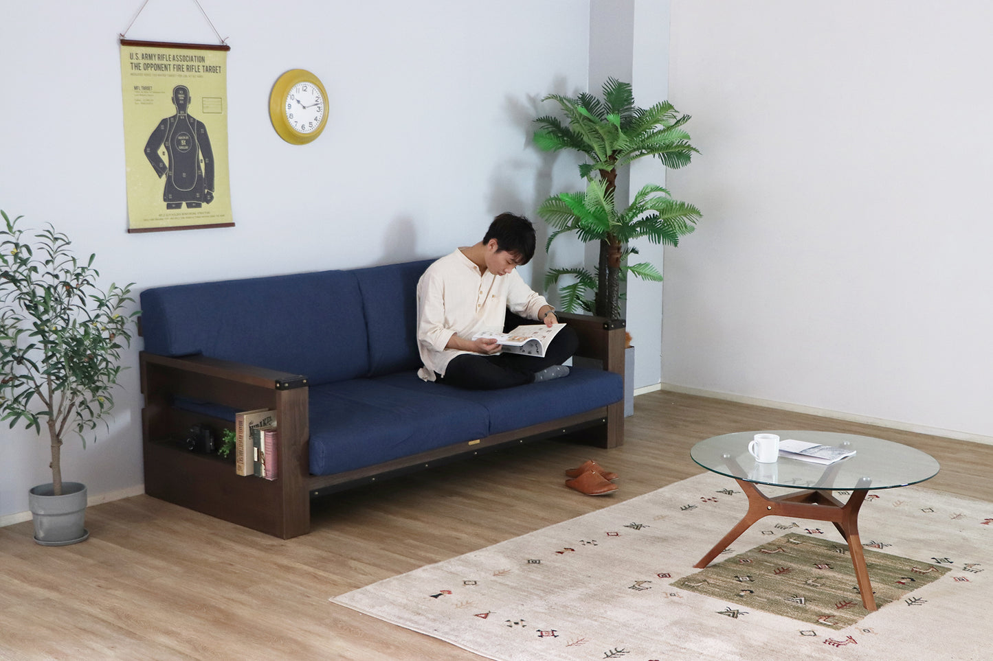 【送料無料】Ｐ 358 GURIP(Ⅱ) 3P sofaソファ JP